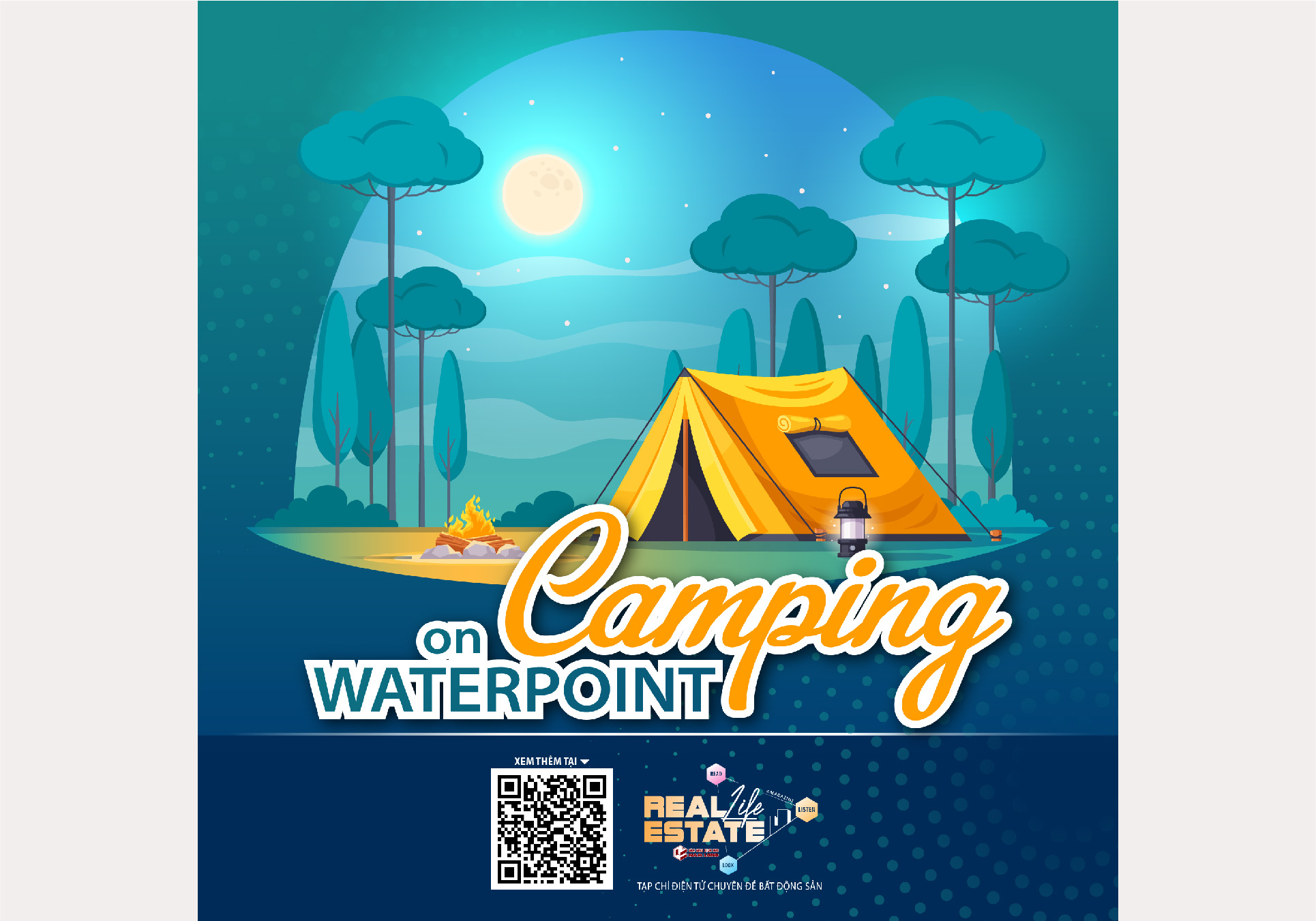 Waterpoint Camping Tour – Tận hưởng ‘giấc mơ mùa hè’ giữa lòng đô thị