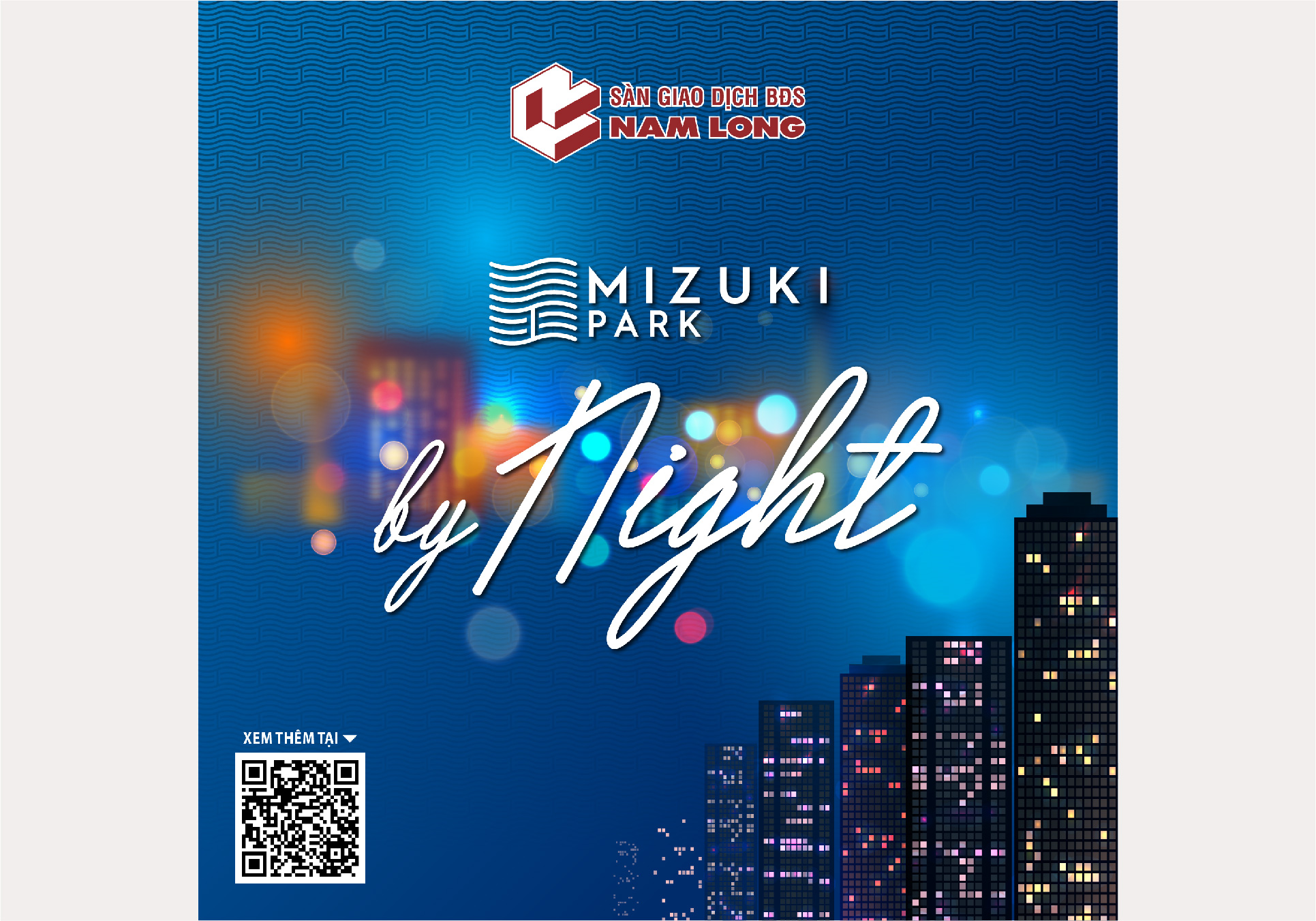 Mizuki Park by night
